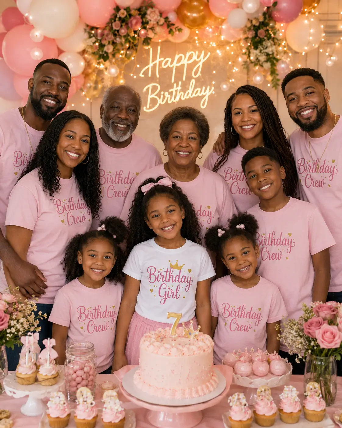 Custom Birthday Event Shirts