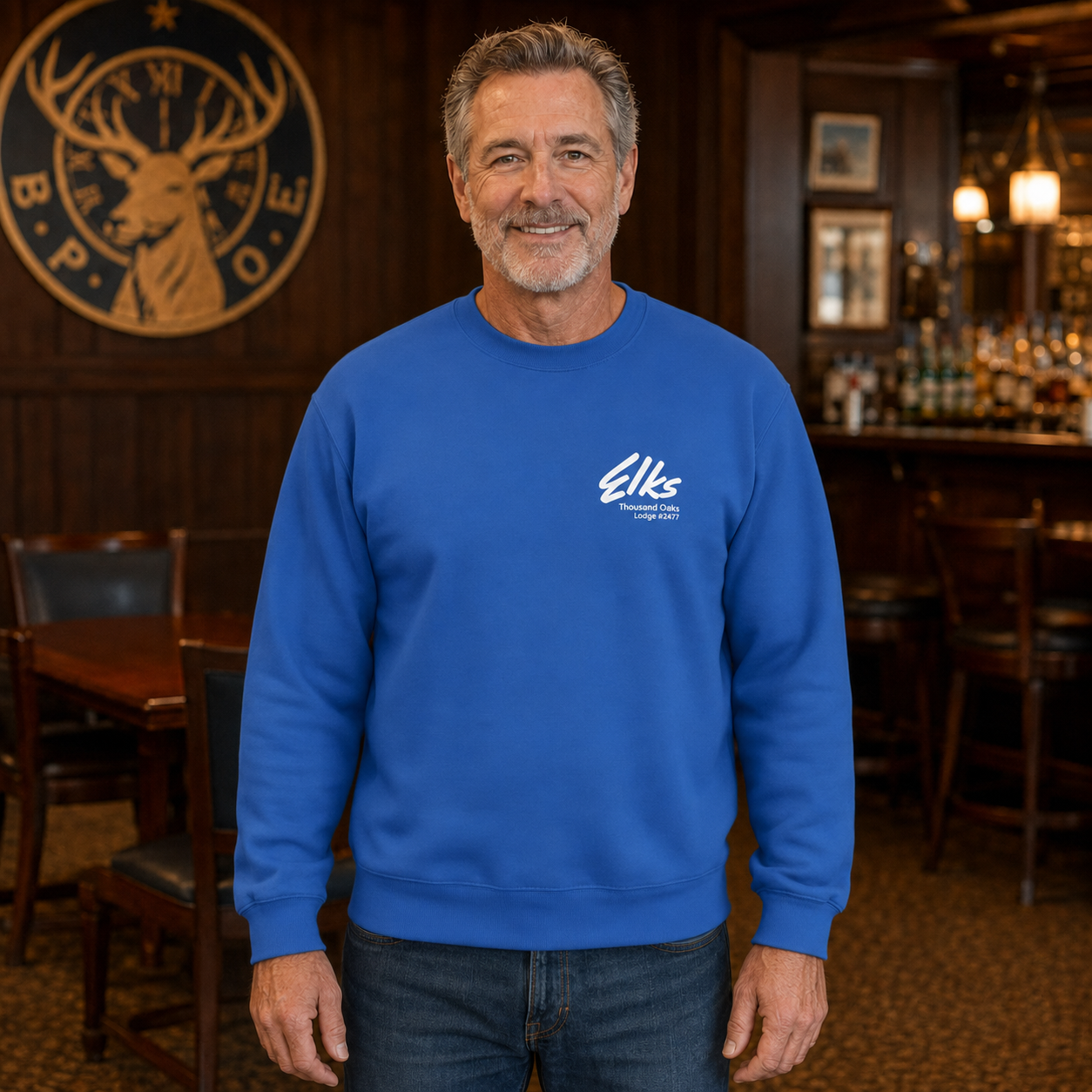 Crewneck Pullover Sweatshirt