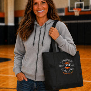 CYBA Basketball Tote Bag